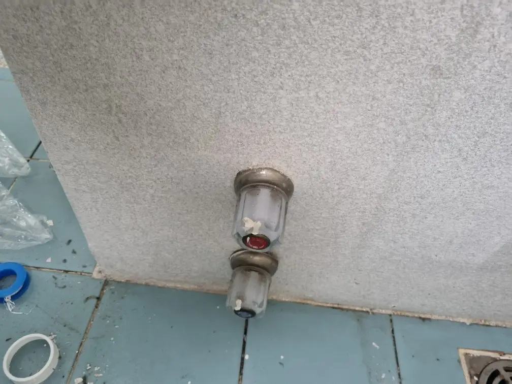 세탁실 수도꼭지 교체 3